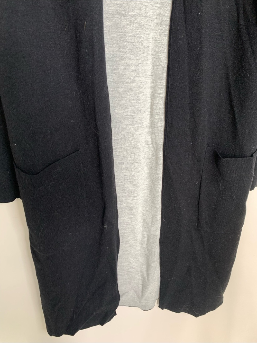 Aritzia Babaton Lance Black Long Cardigan S - Picture 12 of 12